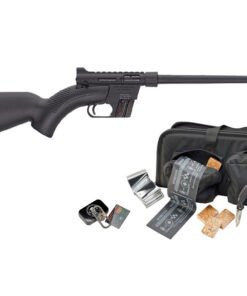 Henry US Survival AR-7 22LR Black Rifle Kit w/Survival Gear and Bag
